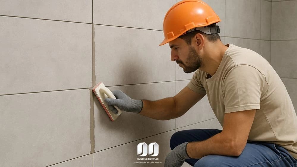 درزگیری و بندکشی سرامیک های نصب شده برای بالابردن استحکام و دوام سرامیک های پرسلانی